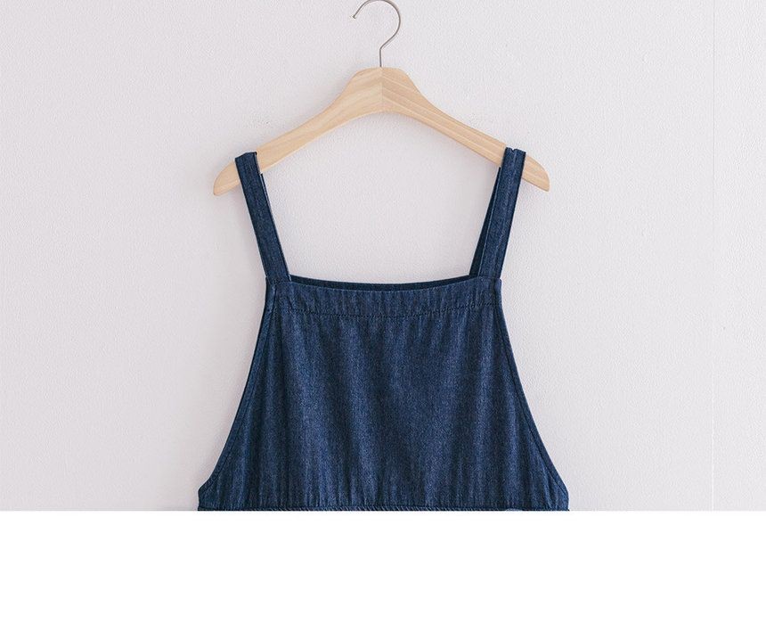 overall dress flare Wide Astaires in Black – SVRN