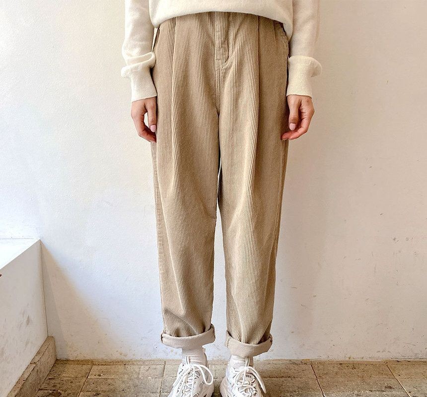 corduroy pants baggy