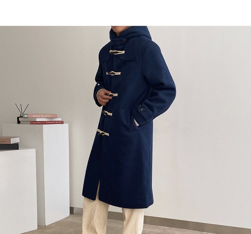 ジャケット・アウター DAIRIKU 19aw Snap Button Duffle Coat M Seoul Homme - Toggle-Button Duffle Coat | YesStyle