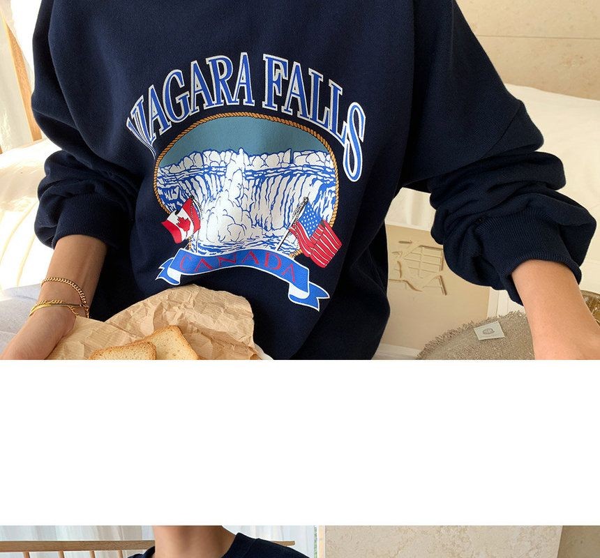 niagara falls sweatshirt yesstyle