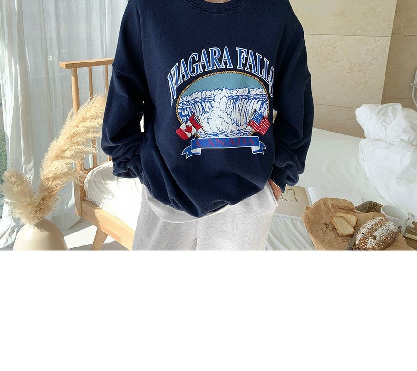 niagara falls sweatshirt yesstyle
