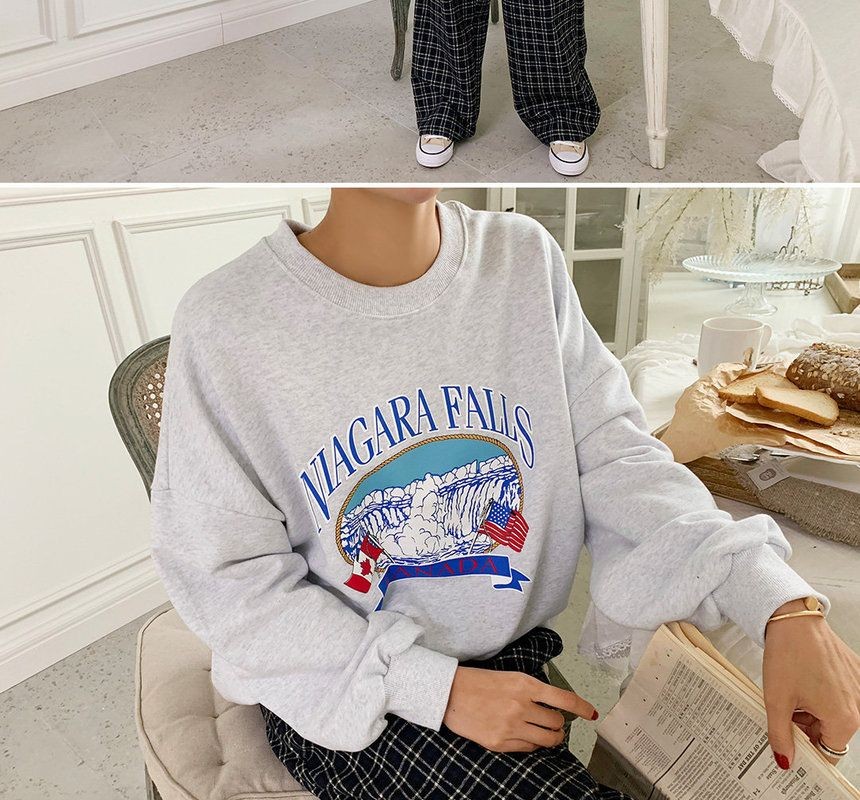 niagara falls sweatshirt yesstyle
