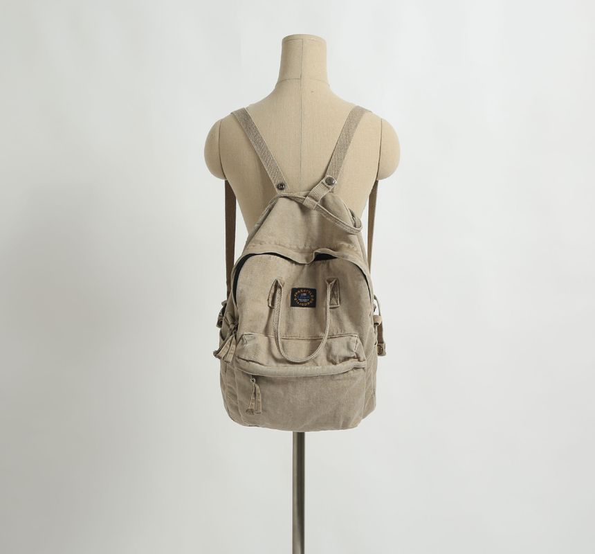 canvas utility backpack