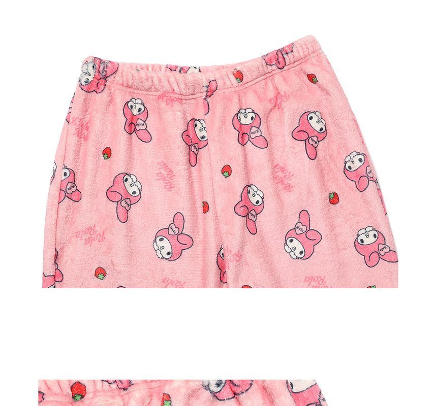 rolarola - 'rolarola x My Melody' Fleece Pajama Pants | YesStyle