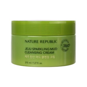 jeju sparkling mud cleansing cream